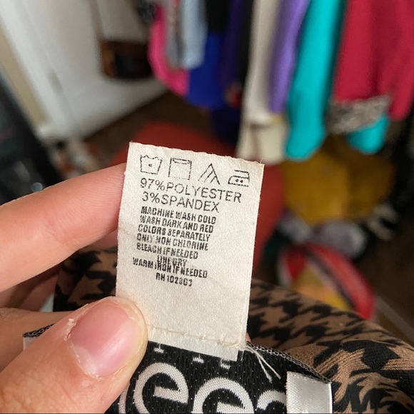 HP⭐️ Vintage Houndstooth Blazer Jacket - Picture 10 of 12